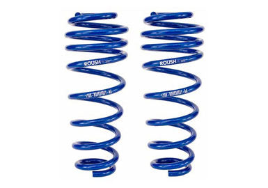 SR Performance Lowering Springs For Mustang V6/GT Coupe 2005-2014 - 1.5 Inch Drop, Blue Powdercoat - View #7