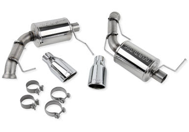 Roush フォード マスタング 3.7L V6 2011-2014マフラー V6 Mustang Exhaust Kit with Round Tips (2011-2014) – Roush