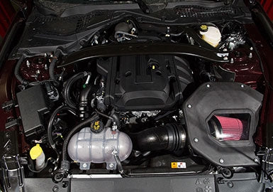 18-23 Mustang 2.3L ROUSH EcoBoost Cold Air Kit Installed