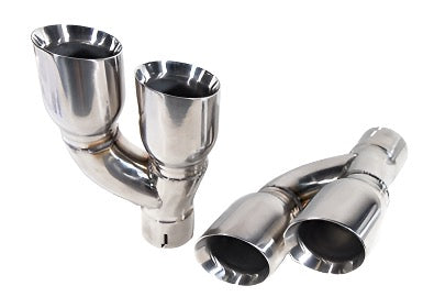 18-23 ROUSH Mustang 5.0L GT Axle Back Exhaust Tips
