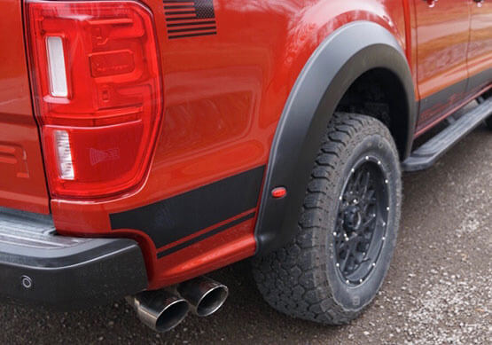 2019-2023 Ranger 2.3L ROUSH Cat-Back Exhaust Installed