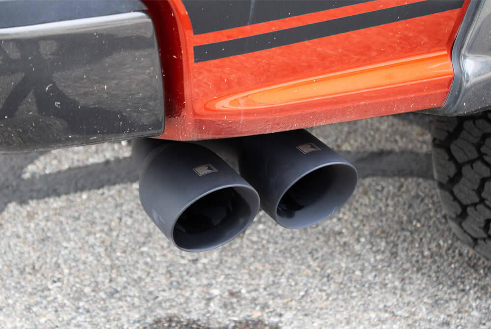 2019-2023 Roush Ranger 2.3L Black Exhaust Tip Kit
