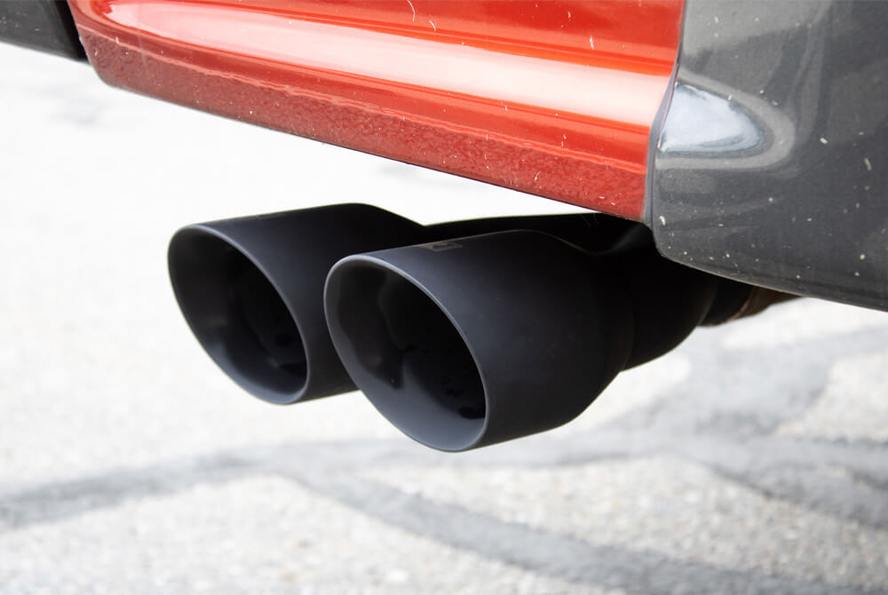 2019-2023 Roush Ranger 2.3L Black Exhaust Tip Kit