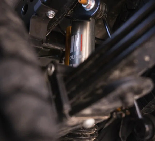 Remote reservoirs help manage heat and reduce damping fade during sustained off-road driving