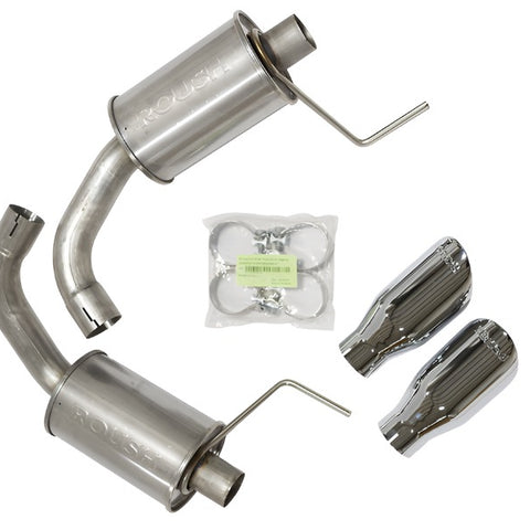 2015-2016 Mustang 5.0L ROUSH V8 Exhaust Kit - Round Tip (304SS)