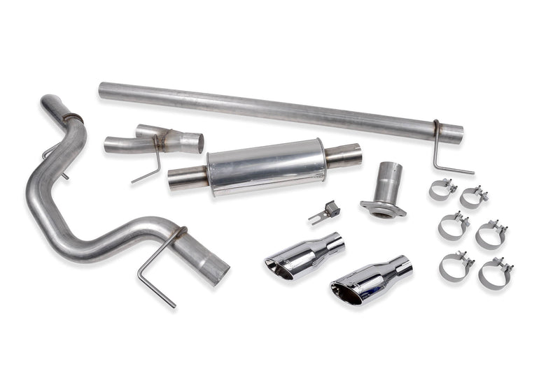 Roush Performance Products, Inc. Roush Cat-Back Performance Exhaust Kit, Dual Side Exit for 2021-2026 Ford F-150 (5.0L V8)