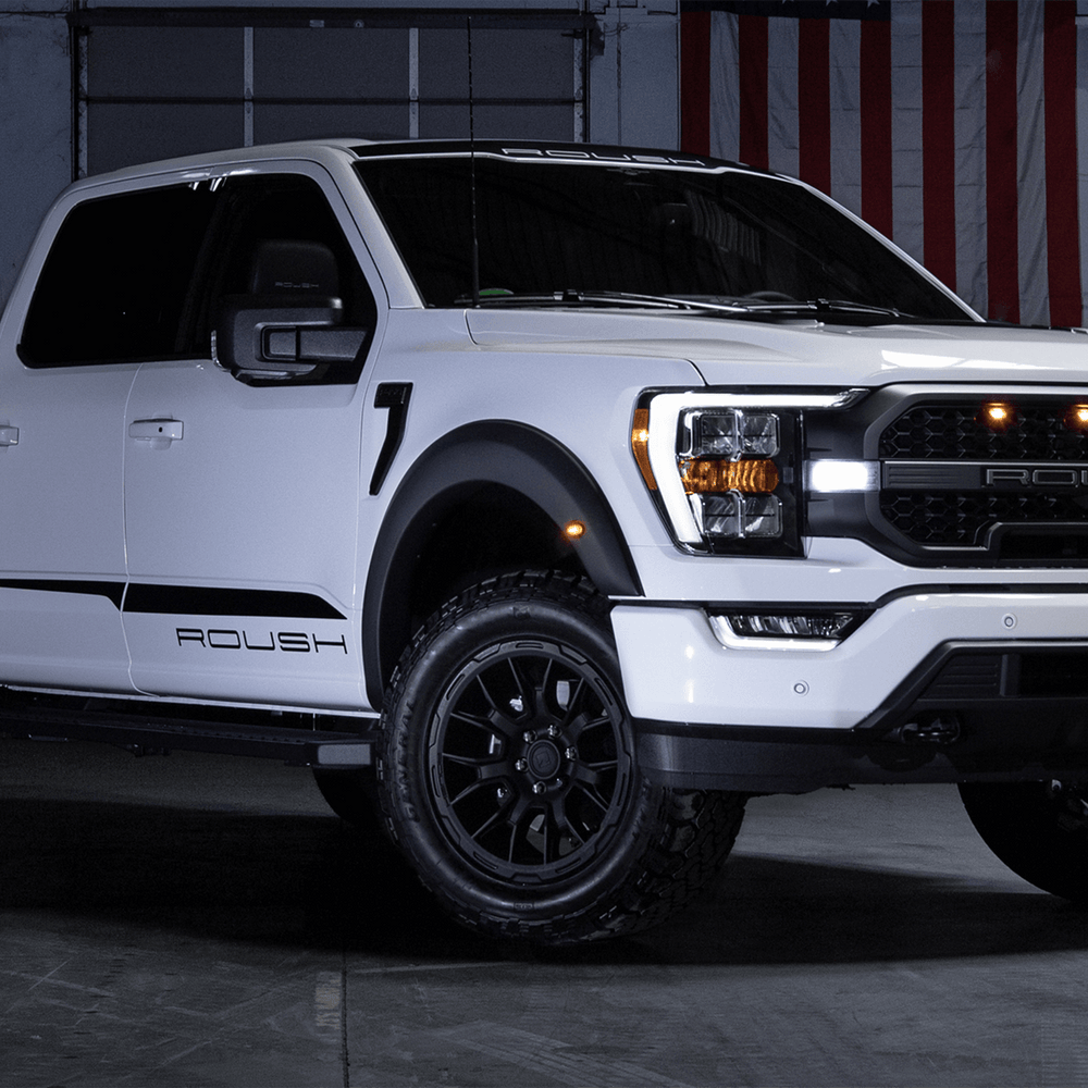 Roush Rims 2015-2026 Roush F-150 Matte Black 20-inch Wheel – Roush Performance ...