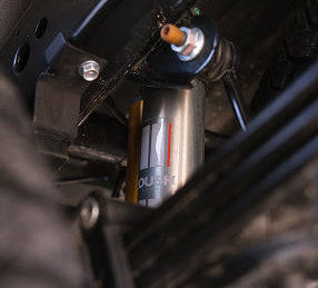 18mm high-strength steel shafts for maximum durability on rough terrain