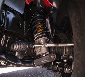Rear cooling fins that enhance heat dissipation during intense driving