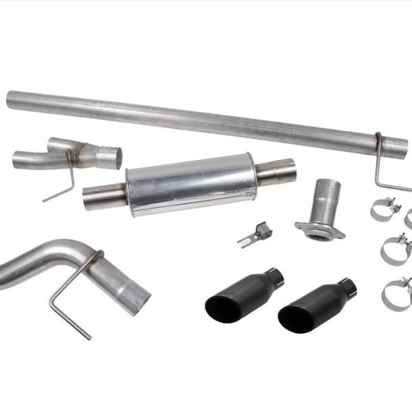 20212024 Roush F150 Side Exit Cat Back Performance Exhaust Black T